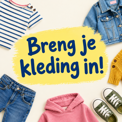 Kom je kleding inbrengen