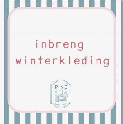 Winterkleding inbrengen